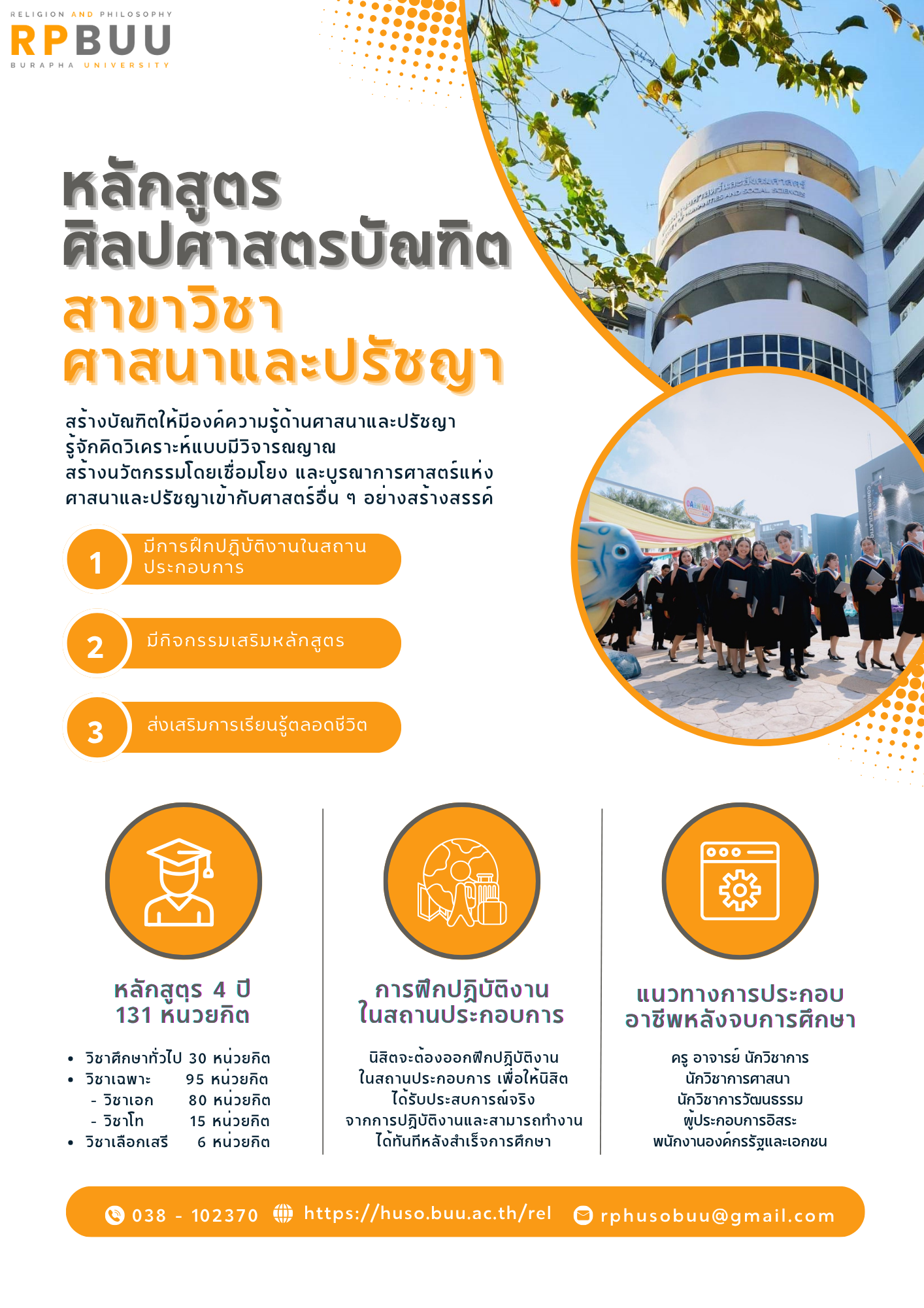 ประชาสัมพันธ์ข้อมูลหลักสูตร