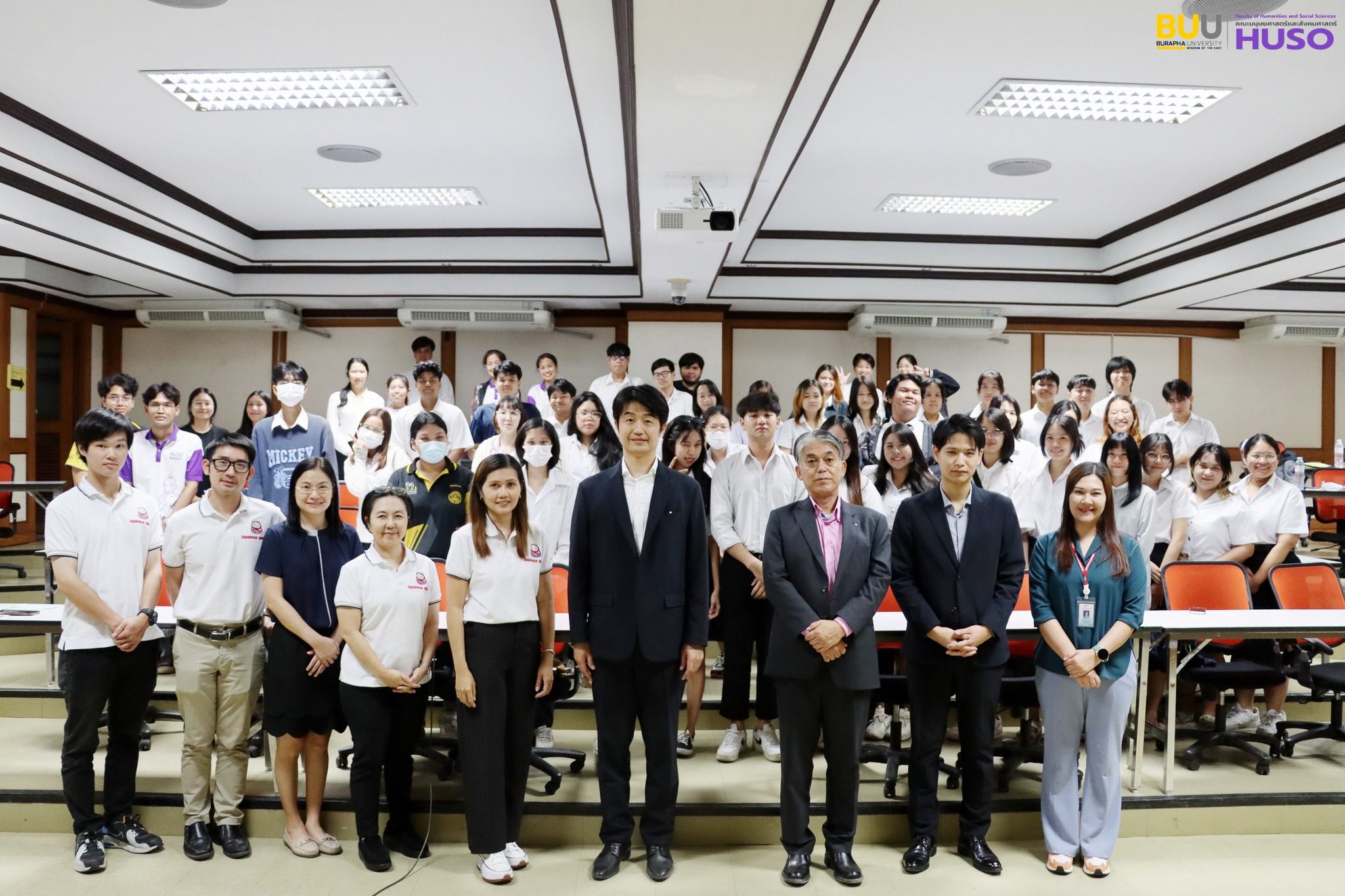 บรรยายพิเศษเกี่ยวกับการแนะนำ Seino Transportation Co.,Ltd. และตำแหน่งงานที่รับสมัคร เพื่อไปทำงาน ณ ประเทศญี่ปุ่น