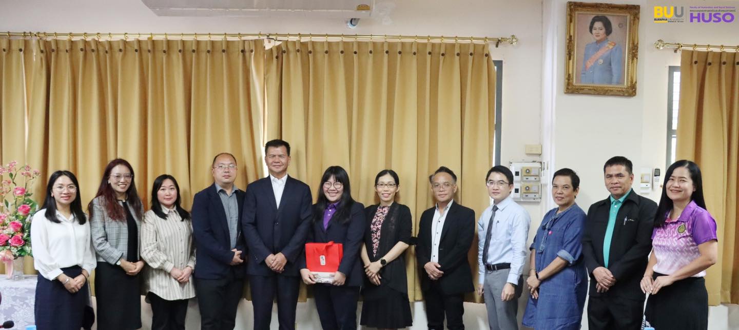 ต้อนรับคณะผู้บริหารและคณาจารย์ จาก Chinese Academy (Kunming) of South and Southeast Asian Studies, Yunnan Academy of Social Sciences