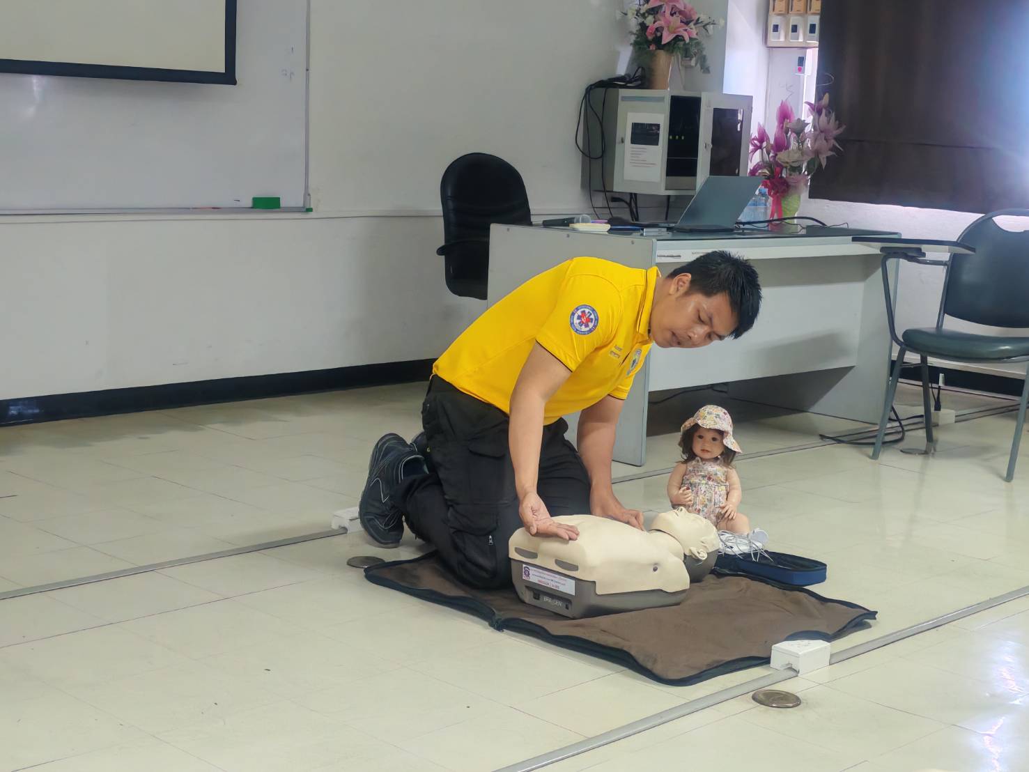 โครงการอบรมการเผชิญเหตุและการป้องกันสาธารณภัย