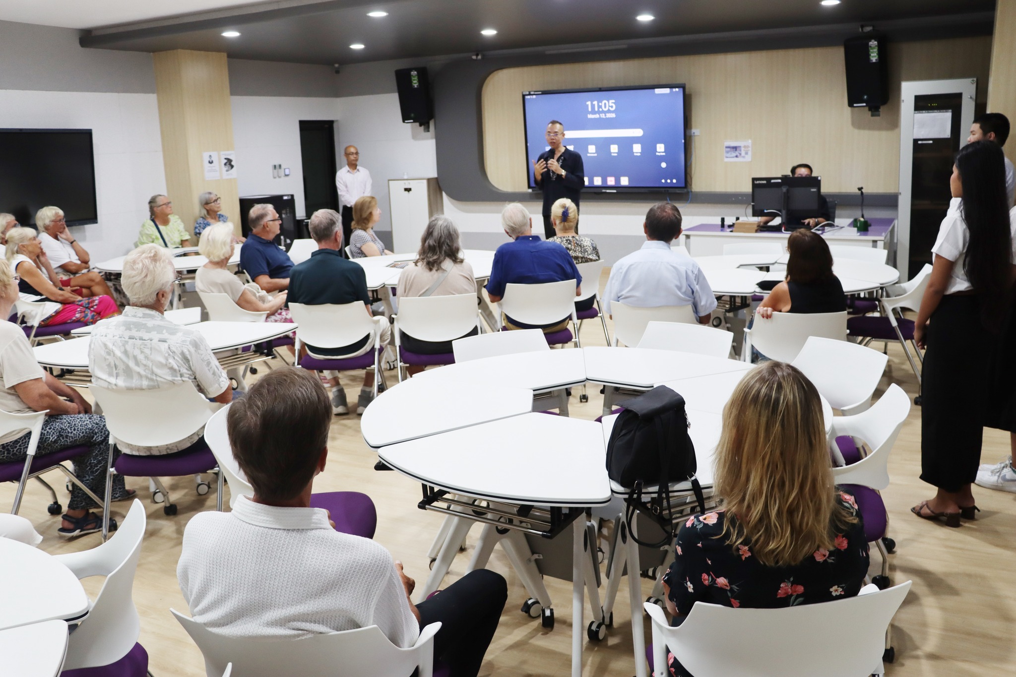 Friends of Burapha University at Scandinavian Village.