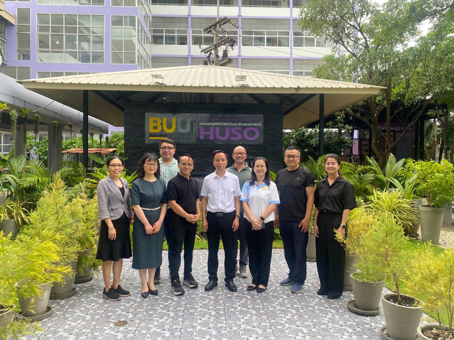 คณะผู้แทนจาก Yunnan Minzu University สาธารณรัฐประชาชนจีน