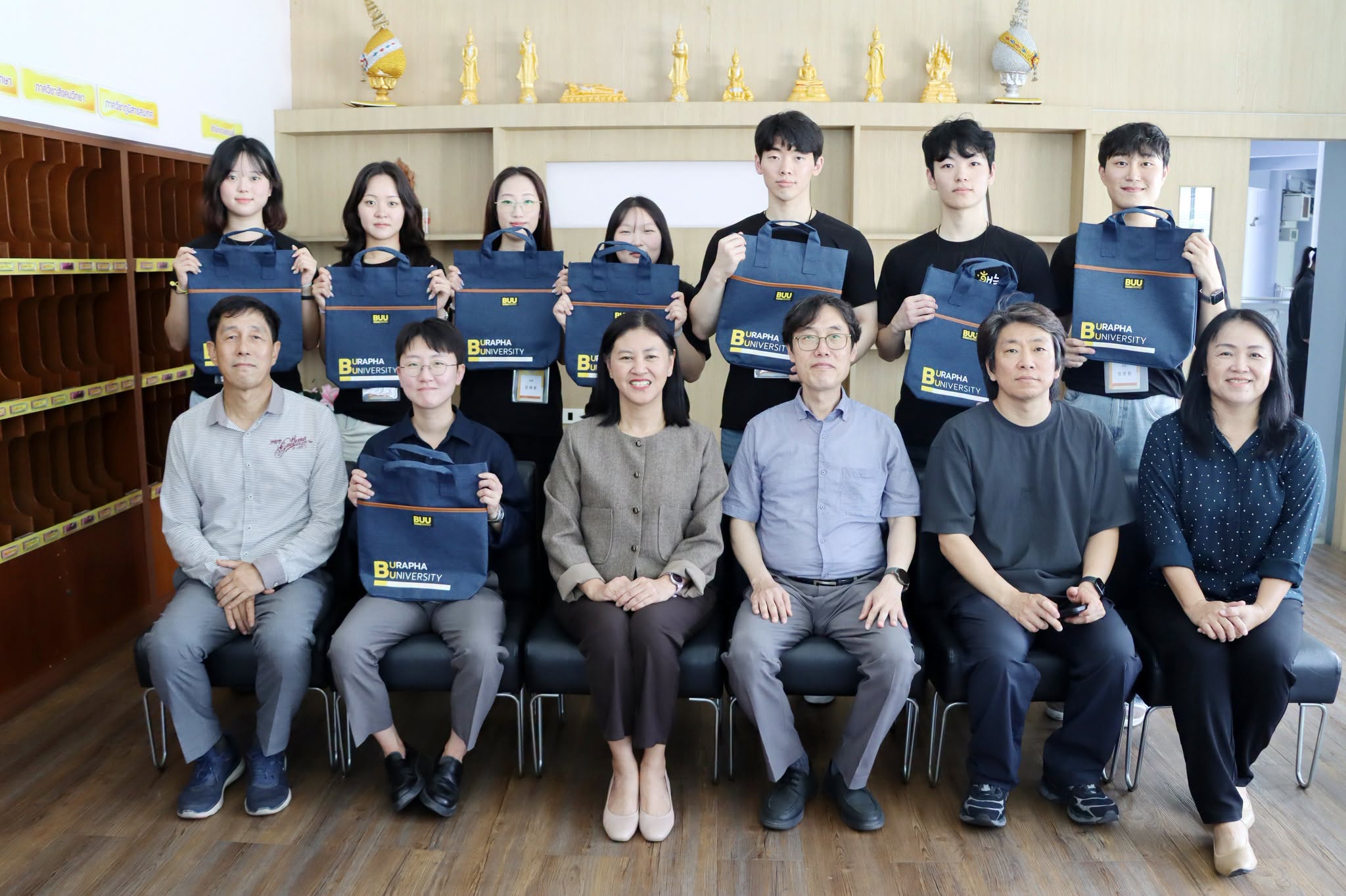 ต้อนรับคณะผู้บริหาร คณาจารย์ บุคลากร และนักศึกษาจาก Pusan National University สาธารณรัฐเกาหลี